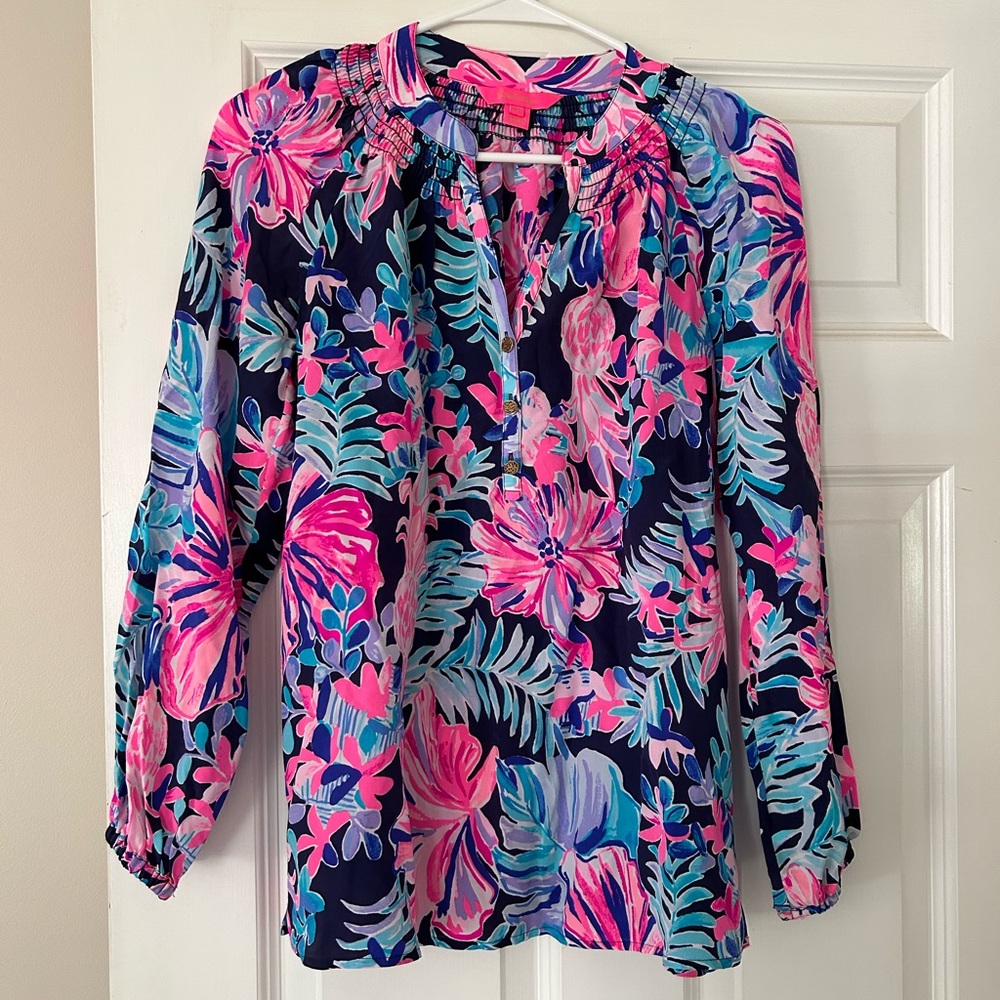 EUC Lilly Pulitzer Elsa Top